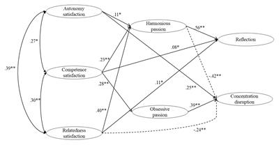 Frontiers The Influence Of Basic Psychological Needs And Passion In Promoting Elite Young Football Players Development Psychology