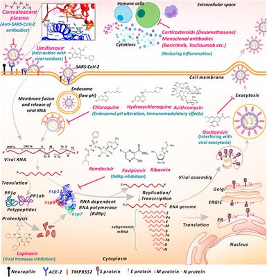 Frontiers An Update On Antiviral Therapy Against Sars Cov 2 How Far Have We Come Pharmacology