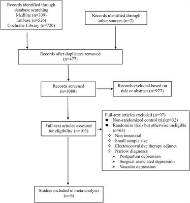 Frontiers | Intranasal Ketamine for Depression in Adults: A Systematic ...