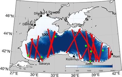 Frontiers Climate Signals In The Black Sea From A Multidecadal Eddy Resolving Reanalysis Marine Science