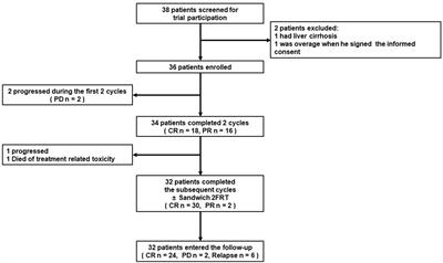 Frontiers | Phase II Study of Gemcitabine, Peg-Asparaginase ...