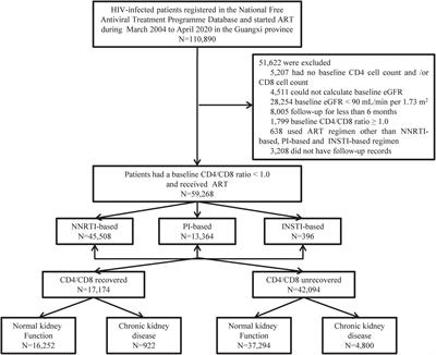 Frontiers | Association Between CD4/CD8 Ratio Recovery and Chronic ...