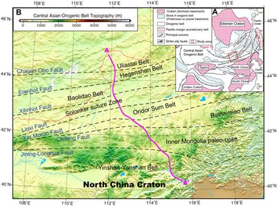 Frontiers  Deep Crustal Structure of the Eastern Central Asian