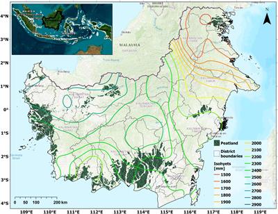 Frontiers | Fire frequency, intensity, and burn severity in Kalimantan ...