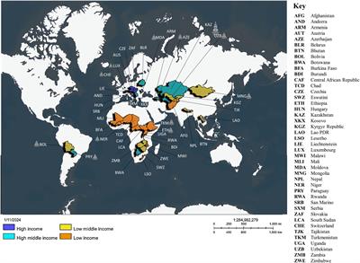 Frontiers | The landlocked ocean: landlocked states in BBNJ ...